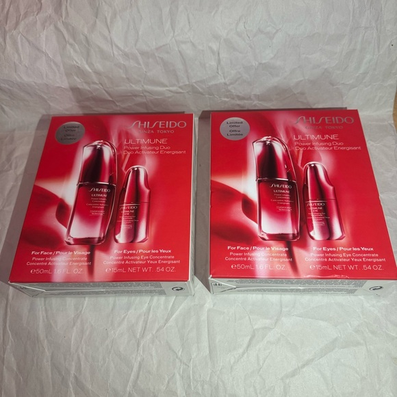 Shiseido Other - 2 x Shiseido ultimune power infusing duo
